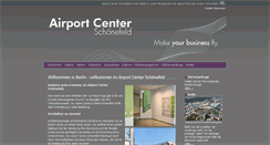 Desktop Screenshot of airportcenter-schoenefeld.de